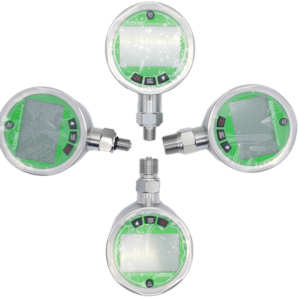 how do digital pressure gauges work